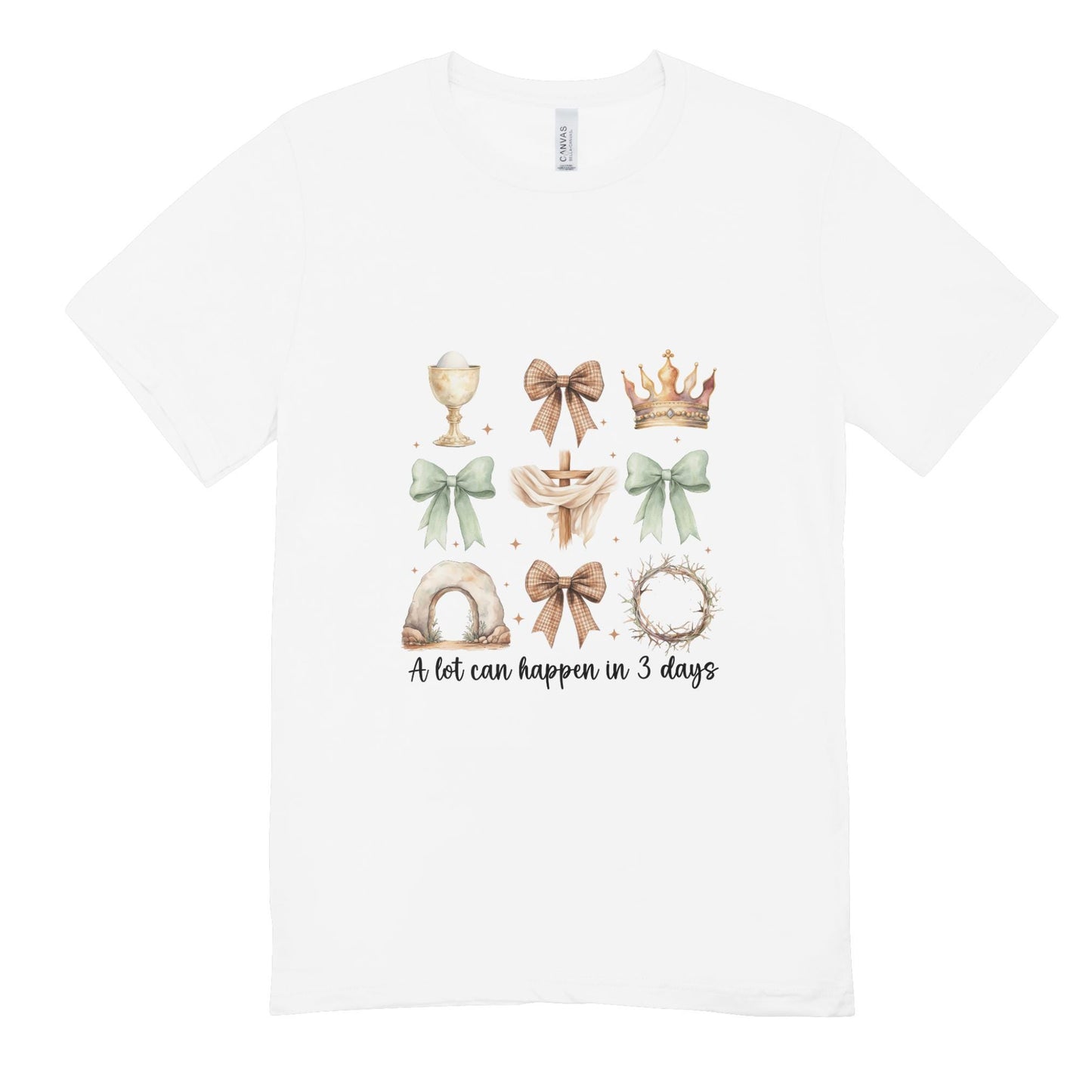 Faith Inspired Easter Shirt/ Uplifting Tee for Adults and Kids / Celebrate the Joy of the Resurrection