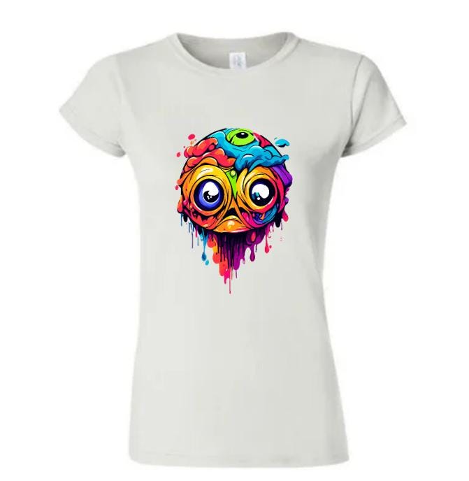 Retro Comic Psychedelic T-Shirt/Unleash Your Inner Hero!