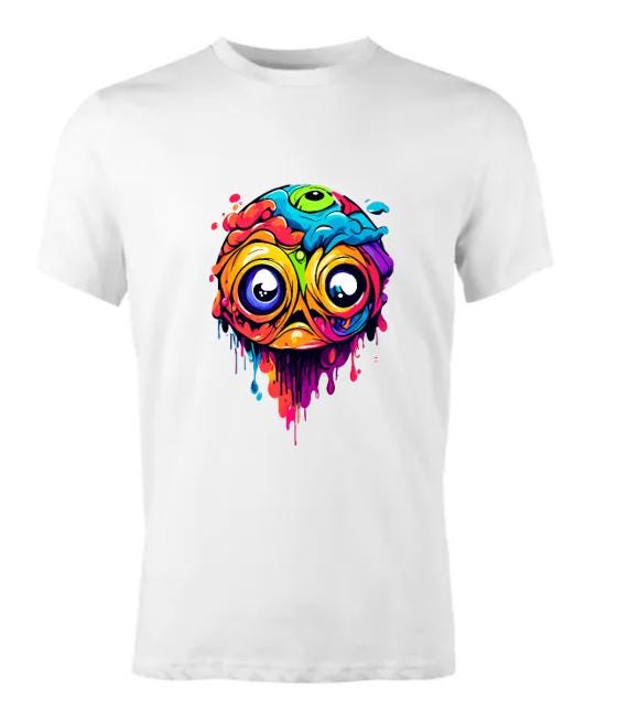 Retro Comic Psychedelic T-Shirt/Unleash Your Inner Hero!