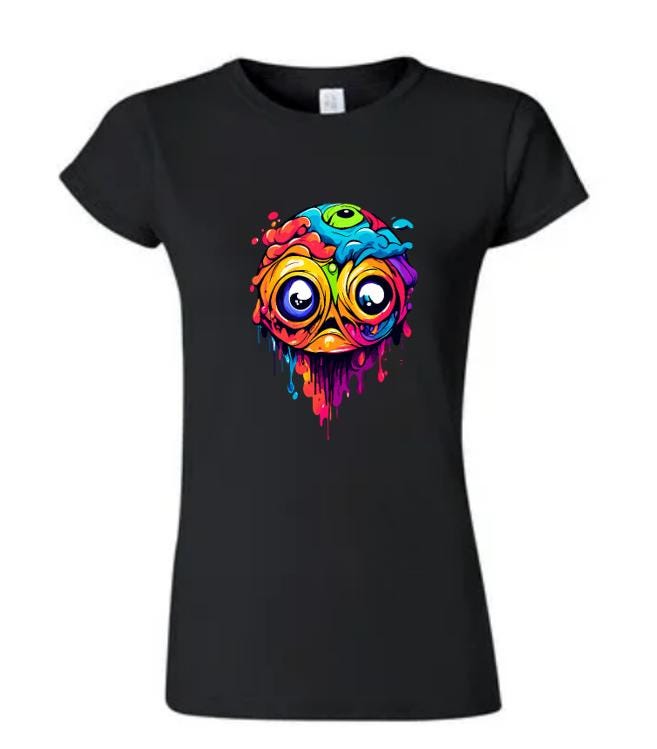 Retro Comic Psychedelic T-Shirt/Unleash Your Inner Hero!