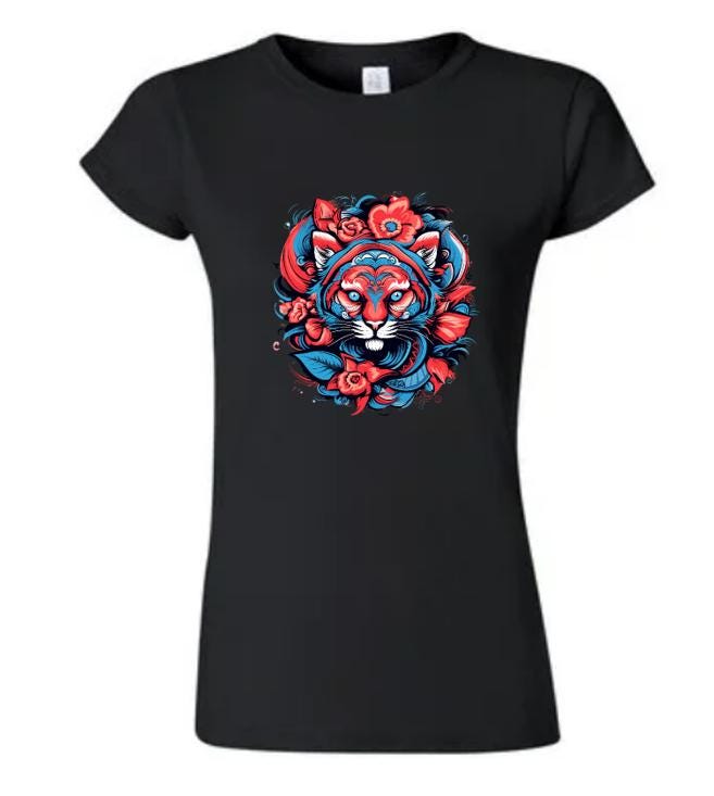 Embrace Your Inner Cat Lover with our Psychedelic Cat T-Shirt!