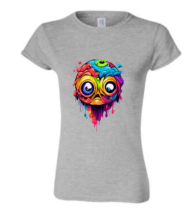 Retro Comic Psychedelic T-Shirt/Unleash Your Inner Hero!
