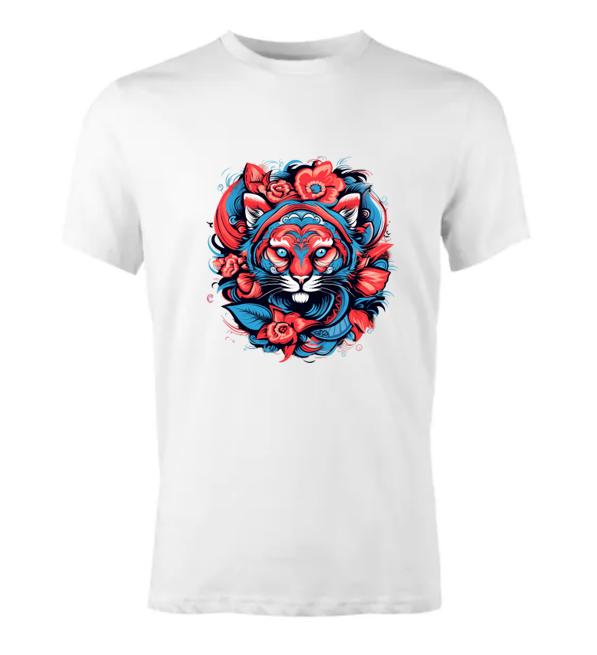 Embrace Your Inner Cat Lover with our Psychedelic Cat T-Shirt!