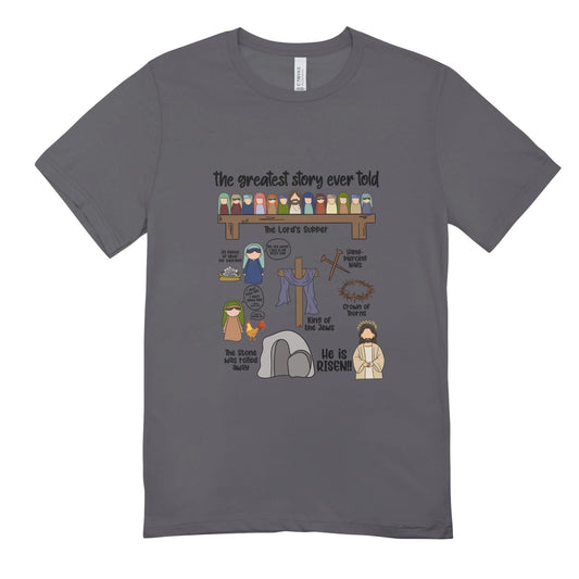 He Has Risen Shirt/ Inspirational Easter Tee for Adults / Celebrate the Resurrection of Jesus