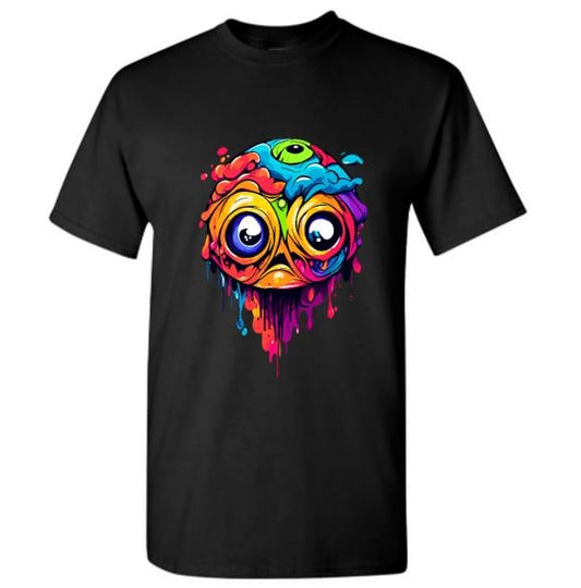Retro Comic Psychedelic T-Shirt/Unleash Your Inner Hero!