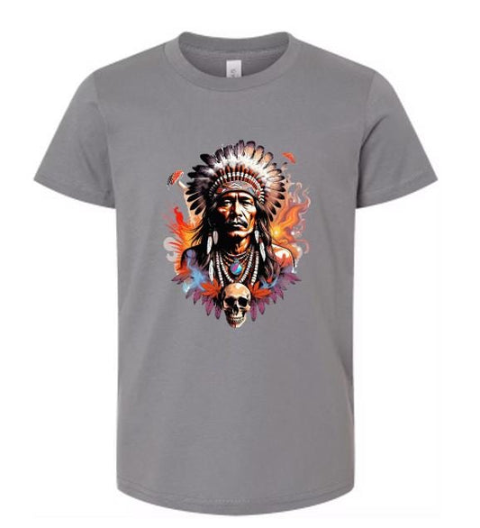 Psychedelic Native American T-Shirt/Embrace the Spirit of the Land
