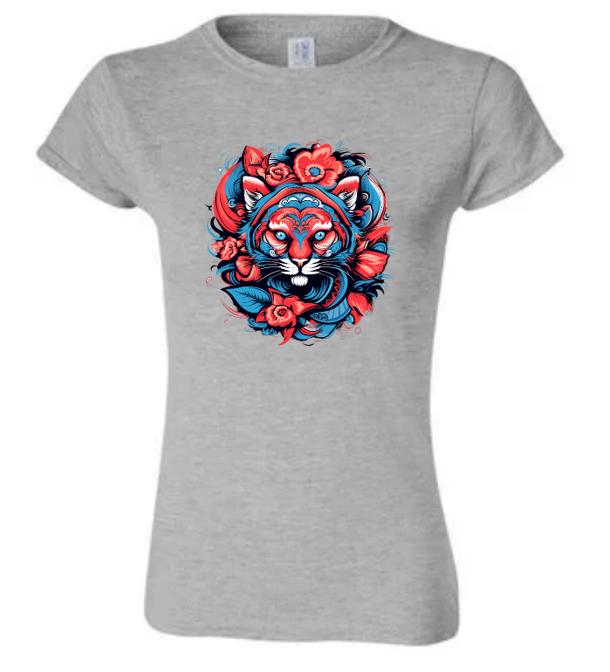 Embrace Your Inner Cat Lover with our Psychedelic Cat T-Shirt!