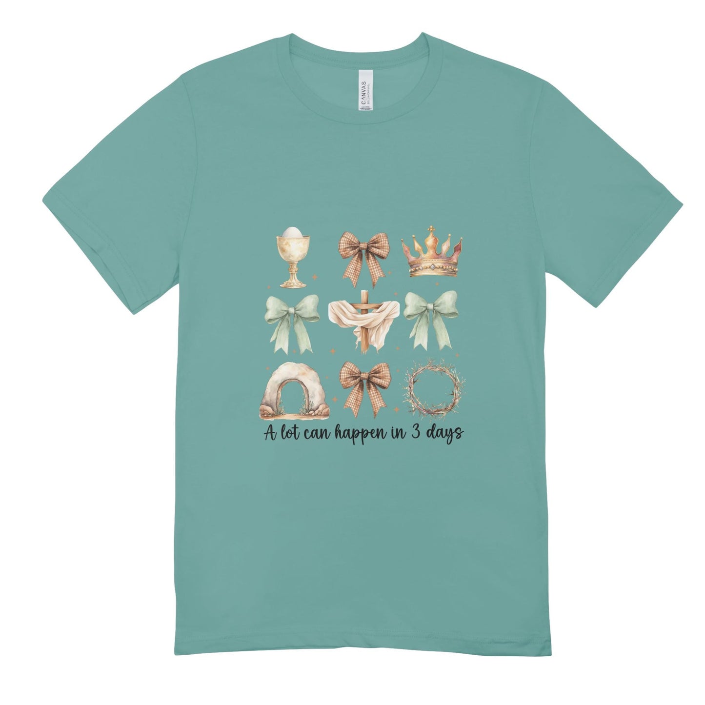Faith Inspired Easter Shirt/ Uplifting Tee for Adults and Kids / Celebrate the Joy of the Resurrection