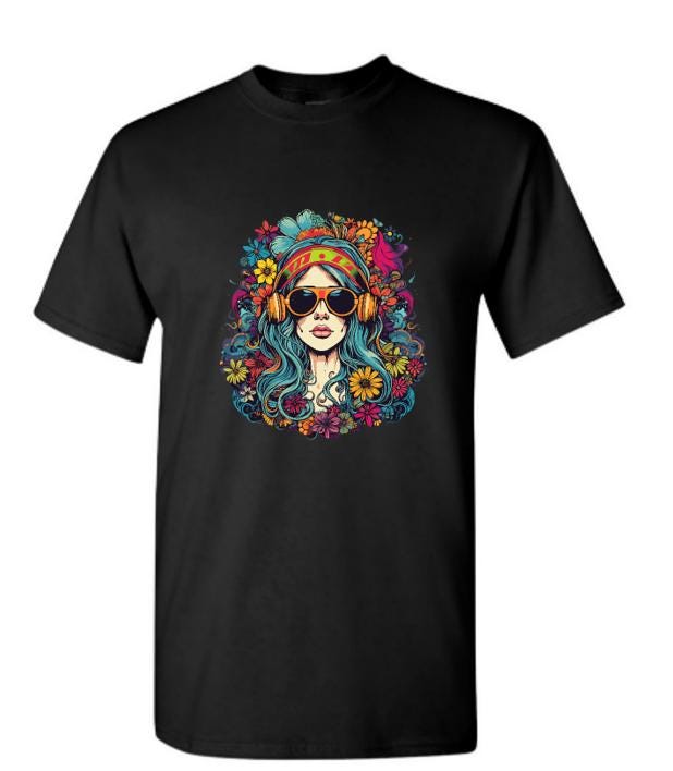 Psychedelic; Woman; Hip; Flowers