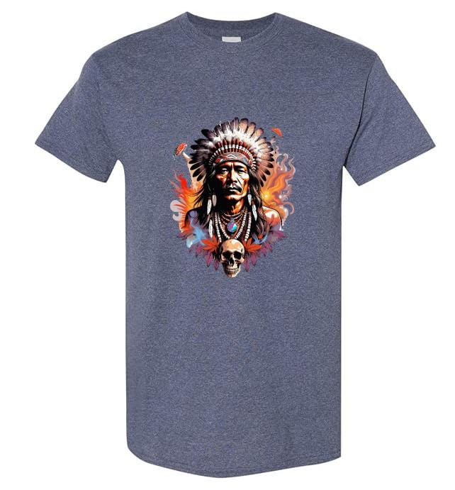 Psychedelic Native American T-Shirt/Embrace the Spirit of the Land