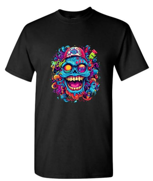 Psychedelic; Skull; Skeleton