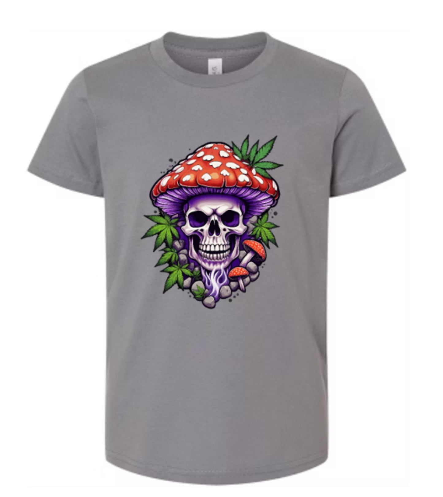 Psychedelic Skull T-Shirt/ Colorful Graphic Tee / Unique Art Shirt