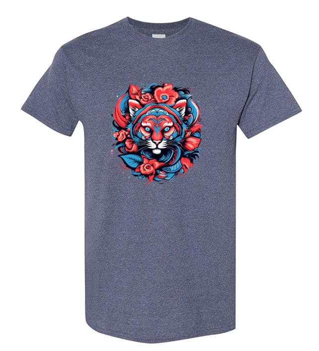Embrace Your Inner Cat Lover with our Psychedelic Cat T-Shirt!