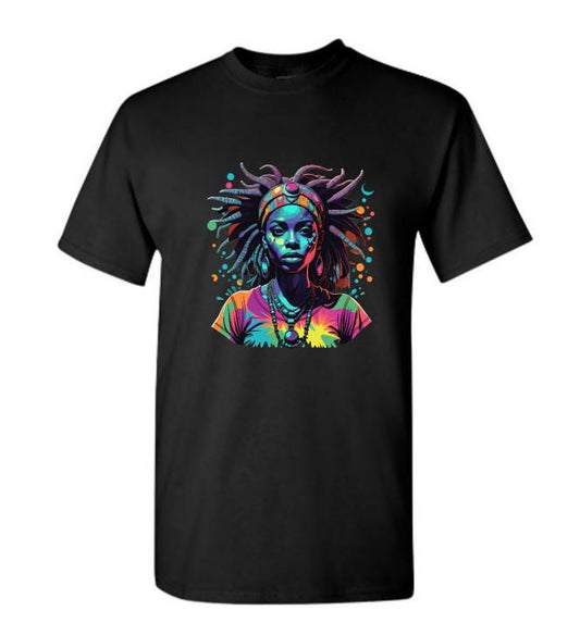 Psychedelic; Woman; African; Hip