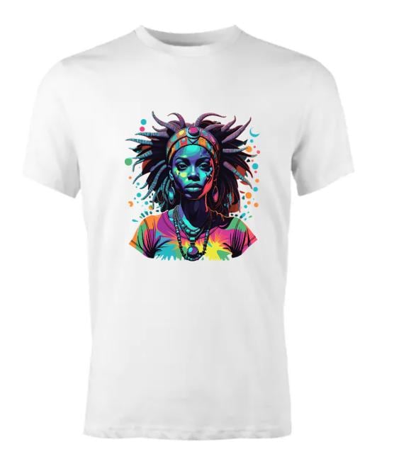 Psychedelic; Woman; African; Hip