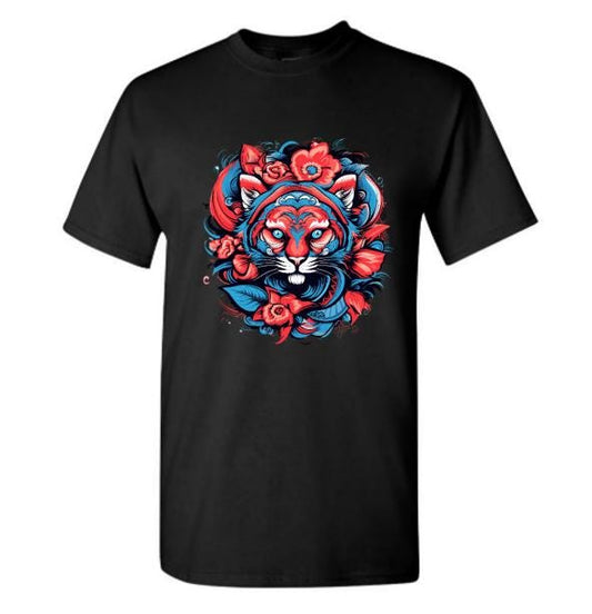 Embrace Your Inner Cat Lover with our Psychedelic Cat T-Shirt!