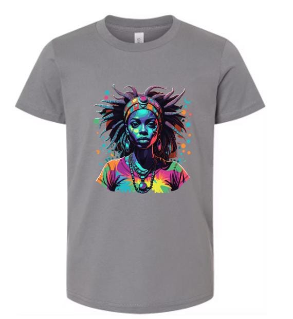 Psychedelic; Woman; African; Hip